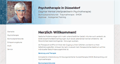 Desktop Screenshot of praxis-dagmar-henkel.de